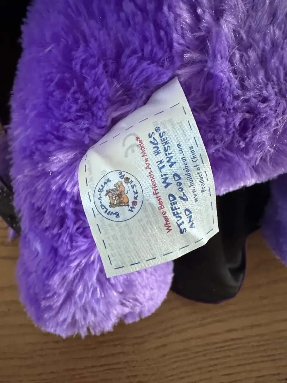 Build-A-Bear Workshop Kooky Spooky Purple Witch Cat Plush with Outfit and Broom